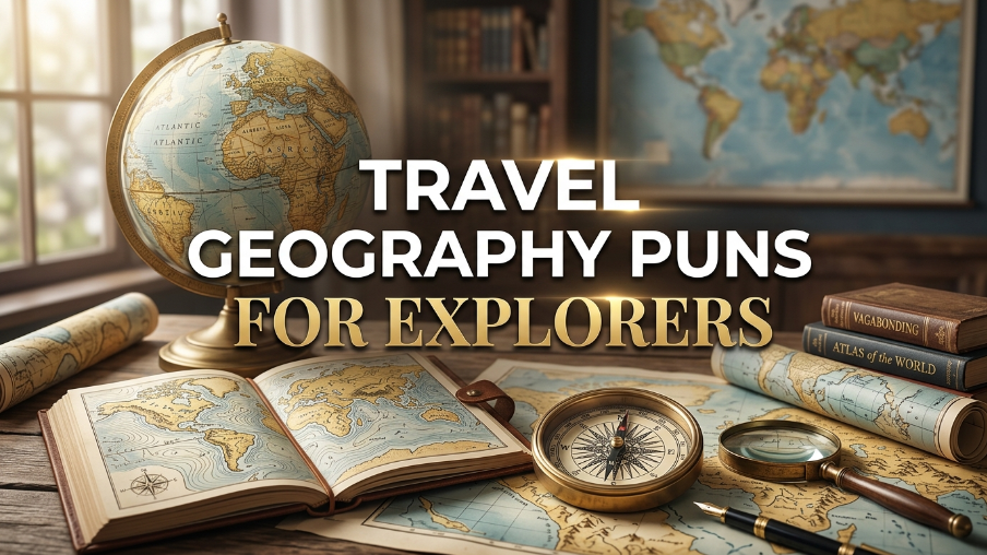 Travel Geography Puns for Explorers
