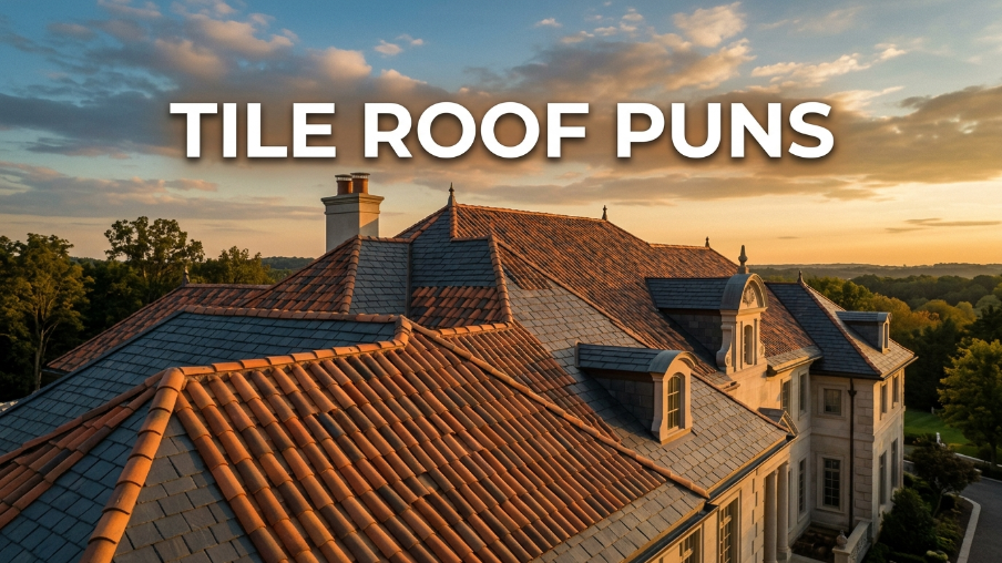 Tile roof puns