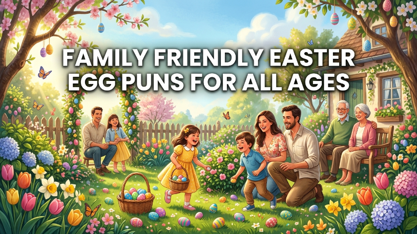 Family friendly easter egg puns for all ages