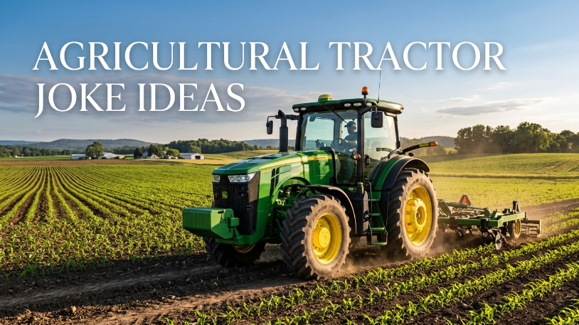 Agricultural tractor joke ideas