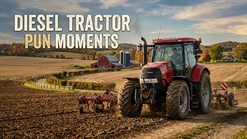 Diesel tractor pun moments