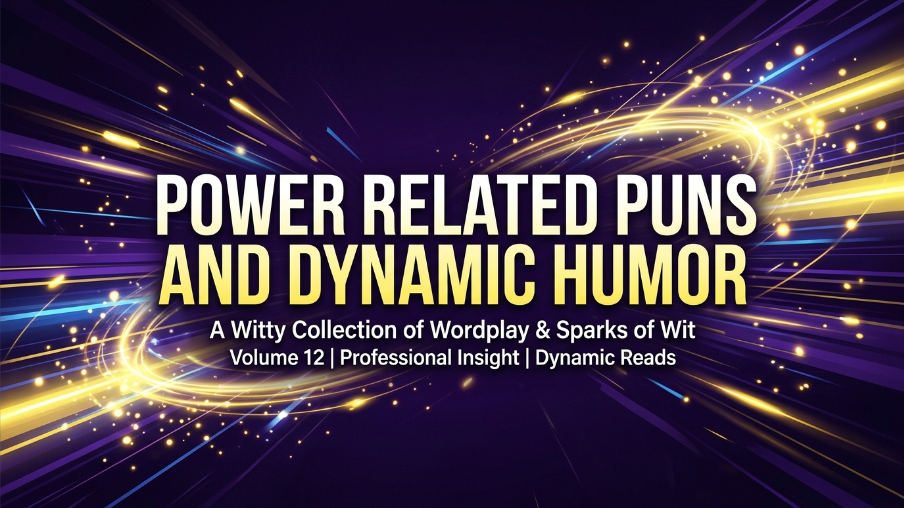 Power Related Puns and Dynamic Humor