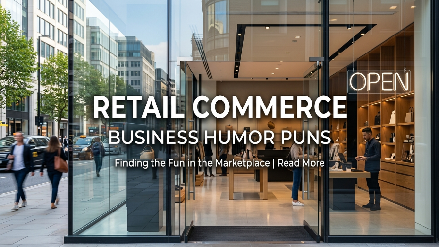 retail commerce business humor puns