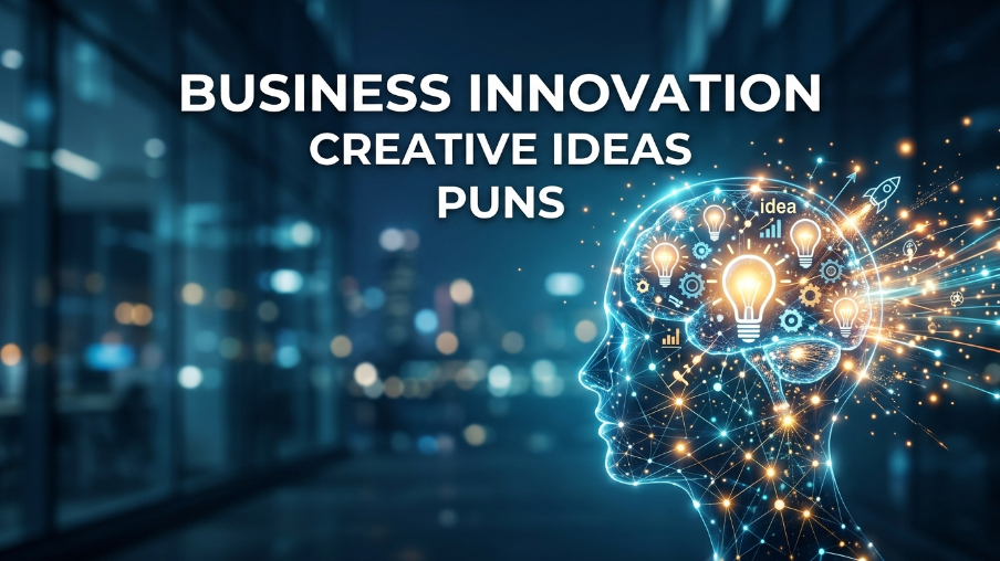 business innovation creative ideas puns