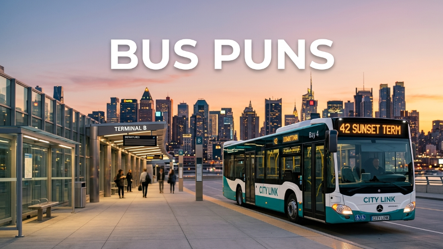 Bus puns