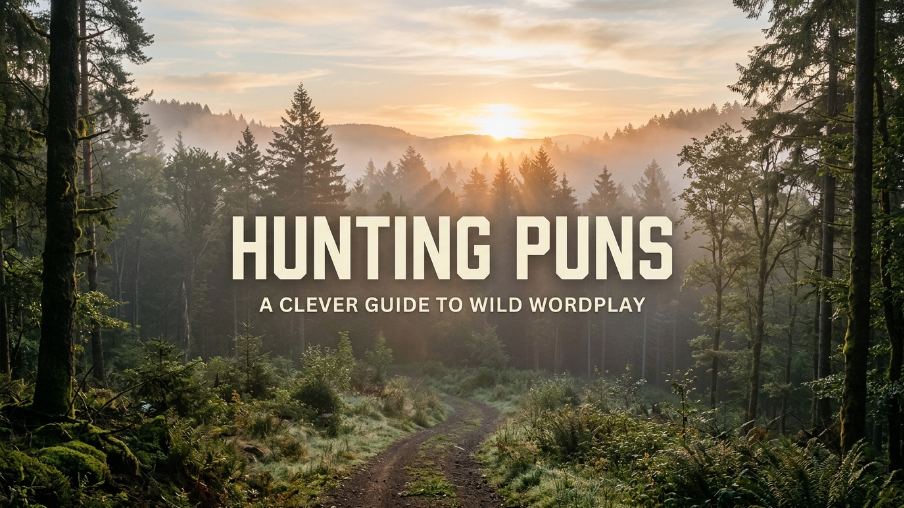 Hunting puns