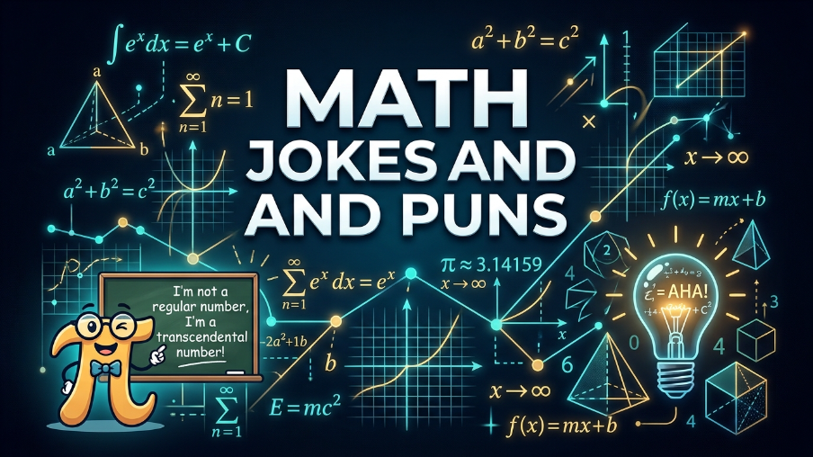 Math jokes and puns