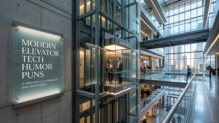 Modern Elevator Tech Humor Puns