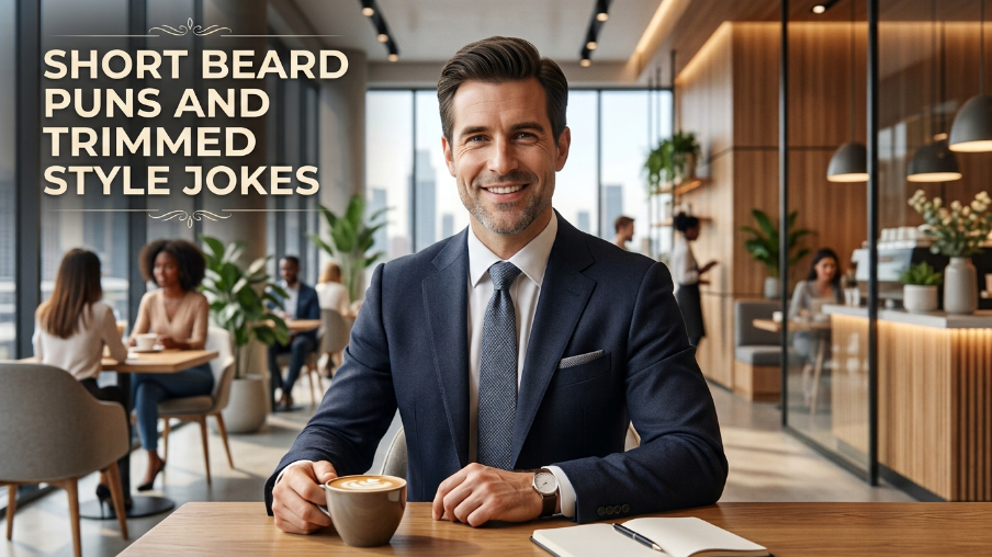 Short beard puns and trimmed style jokes