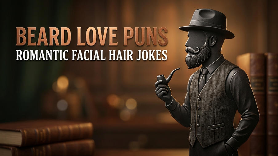 Beard love puns romantic facial hair jokes