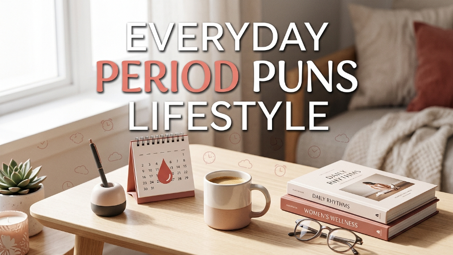 everyday period puns lifestyle
