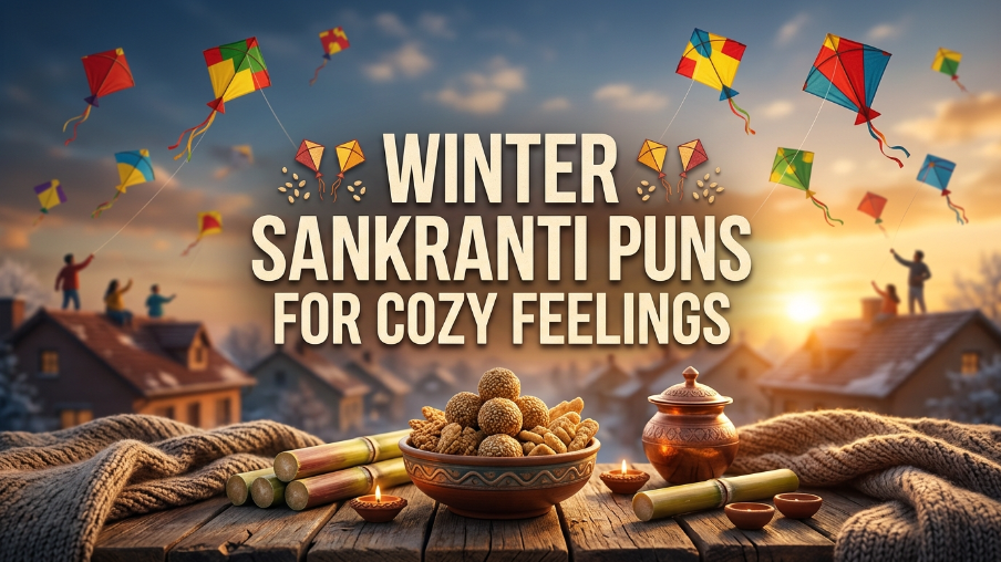 Winter sankranti puns for cozy feelings