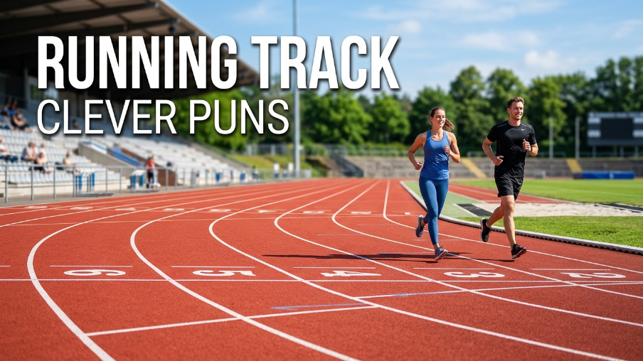 Running track clever puns