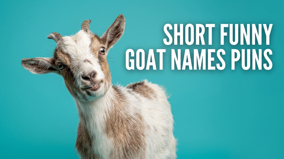 short funny goat names puns