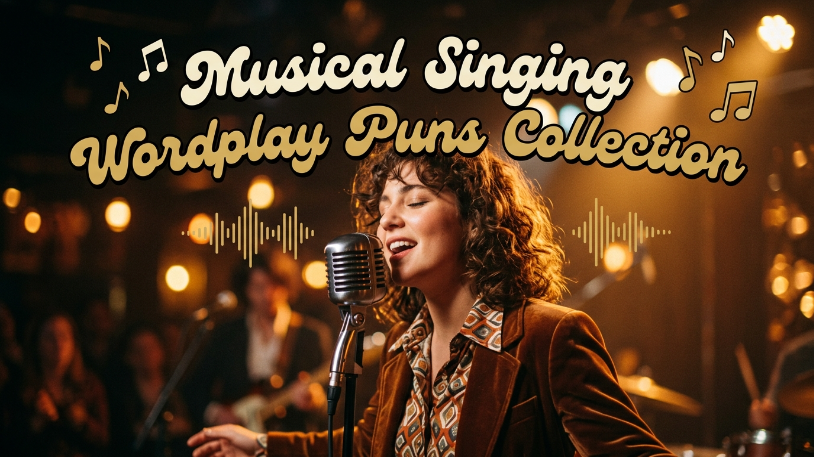 Musical Singing Wordplay Puns Collection
