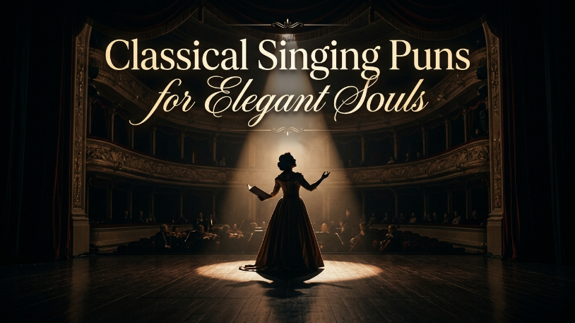 Classical Singing Puns for Elegant Souls