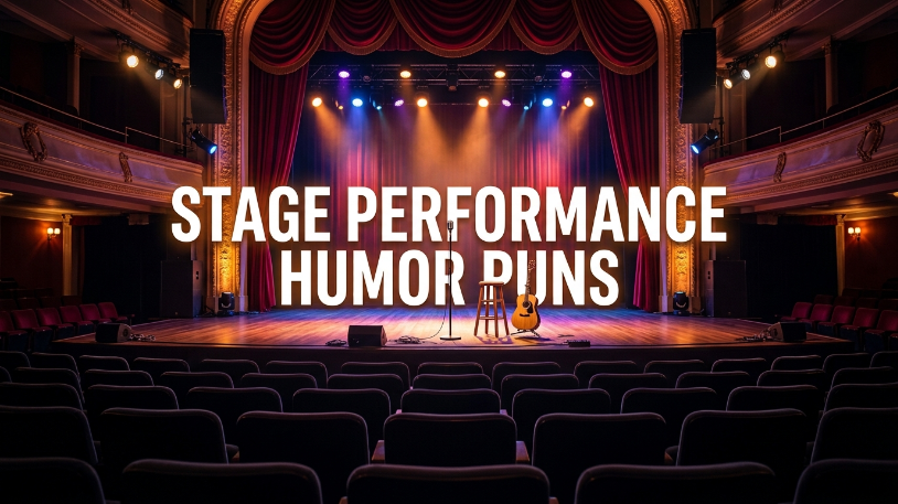 Stage Performance Humor Puns