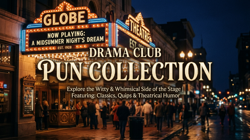 Drama Club Pun Collection