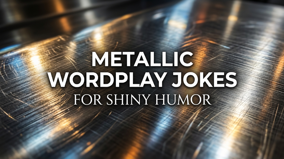 metallic wordplay jokes for shiny humor