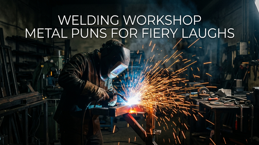 welding workshop metal puns for fiery laughs