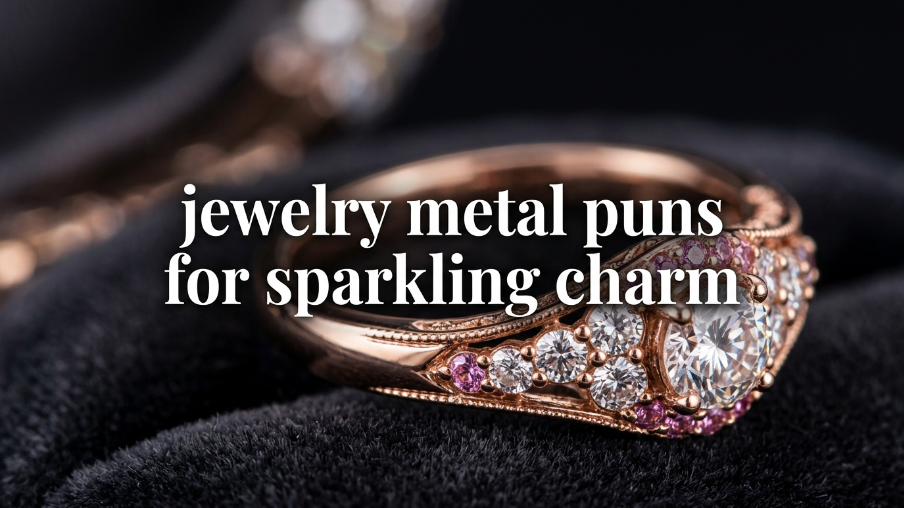 jewelry metal puns for sparkling charm