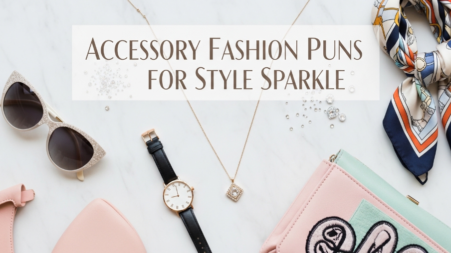Accessory Fashion Puns for style sparkle
