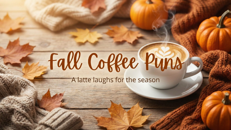 Fall Coffee Puns