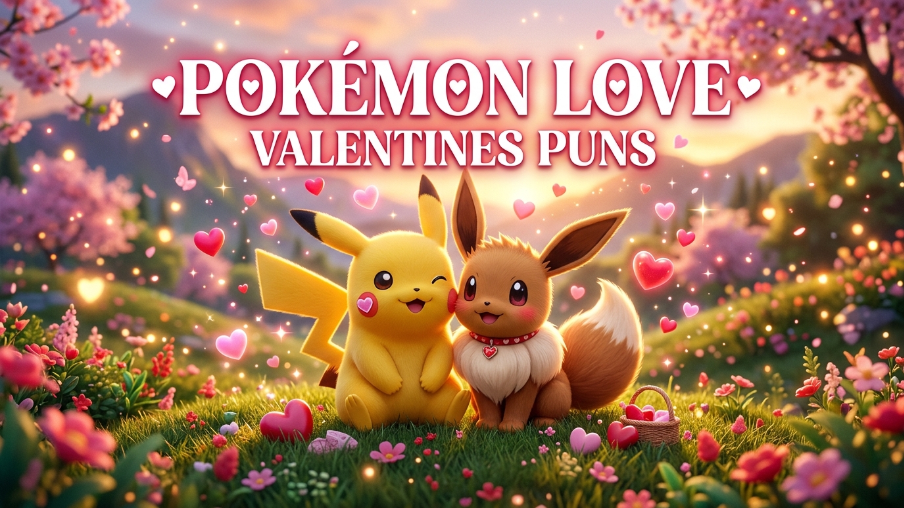 Pokemon Love Valentines Puns