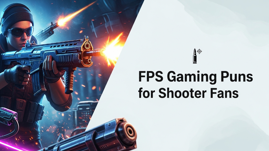 fps gaming puns for shooter fans