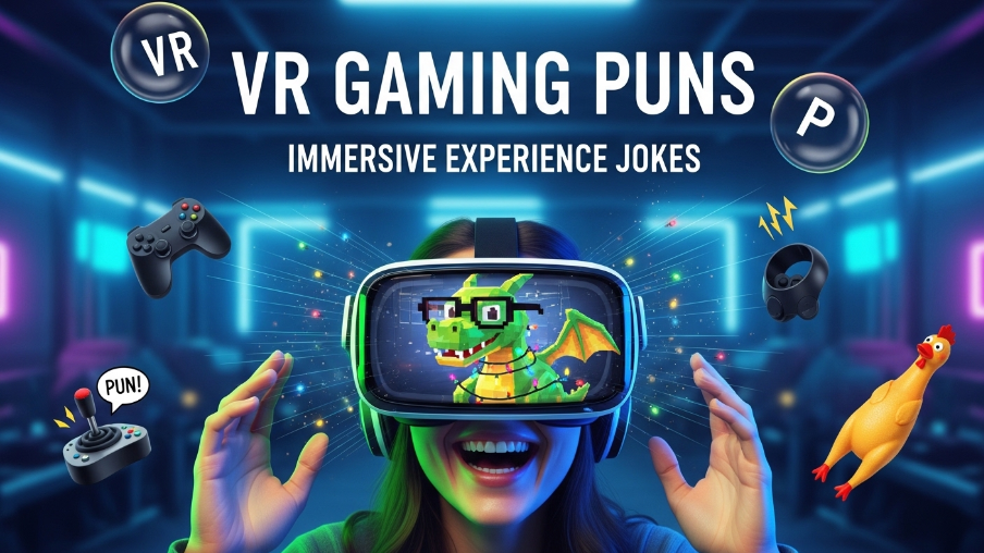 vr gaming puns immersive experience jokes