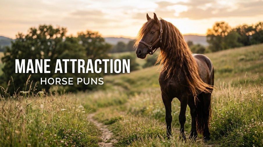 Mane attraction horse puns