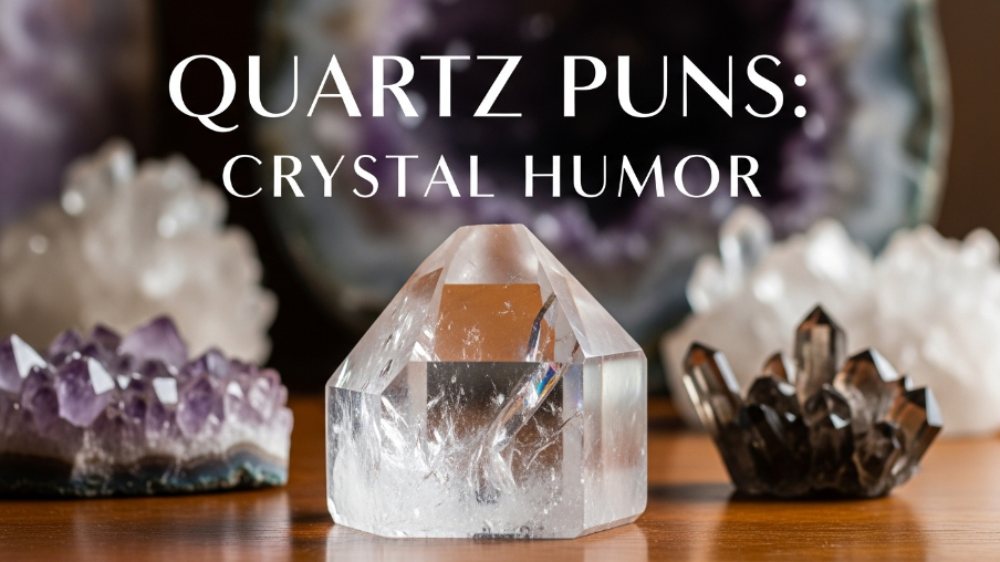 quartz puns crystal humor