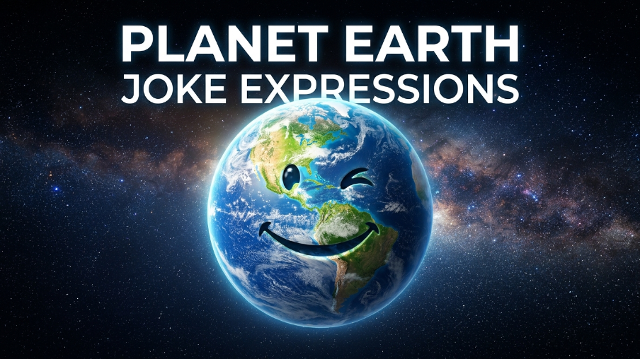 Planet Earth Joke Expressions