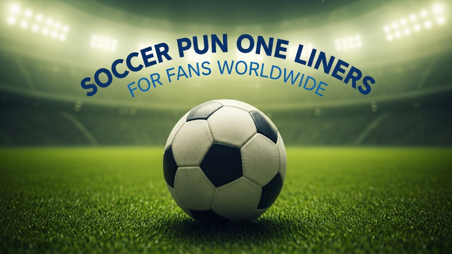 Soccer pun one liners for fans worldwide