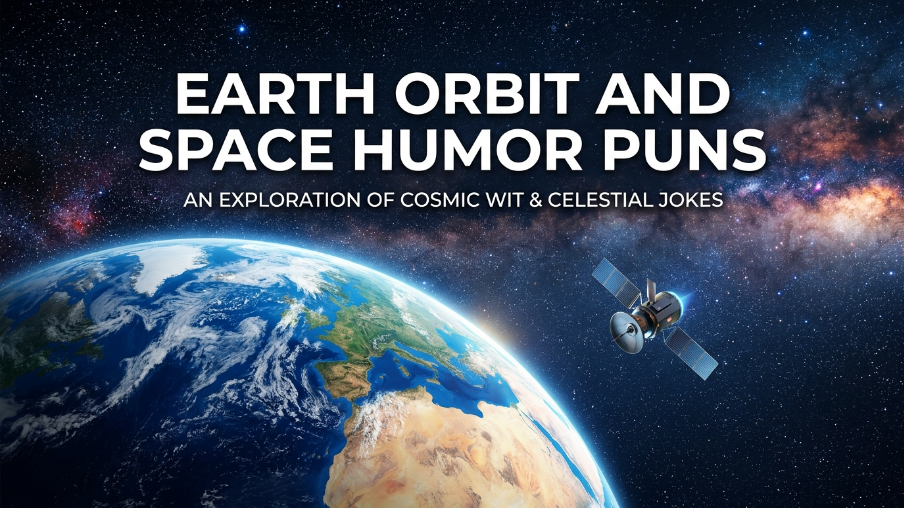 Earth Orbit and Space Humor Puns