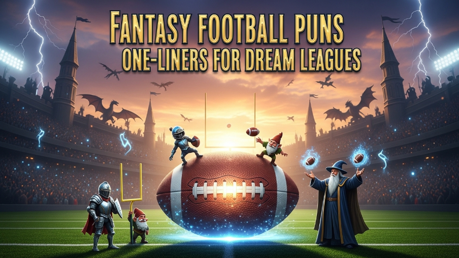 Fantasy football puns one liners for dream leagues