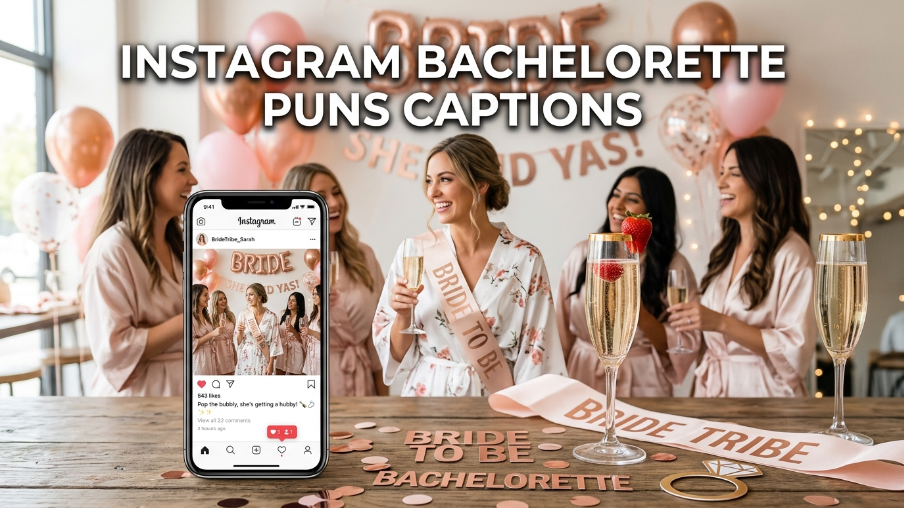 instagram bachelorette puns captions