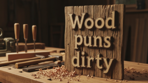 Wood puns dirty
