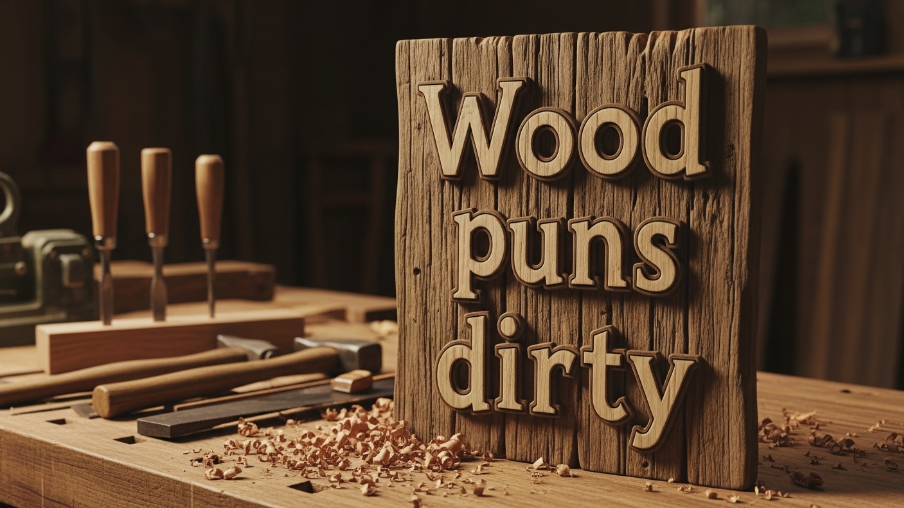 Wood puns dirty