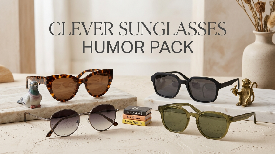 Clever Sunglasses Humor Pack