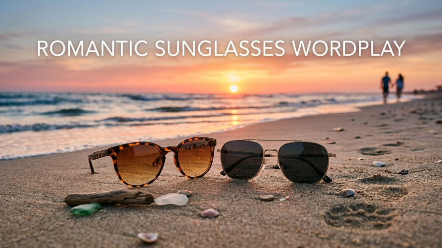 Romantic Sunglasses Wordplay