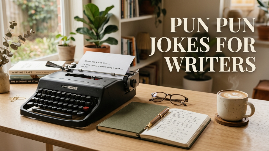 pun pun jokes for writers
