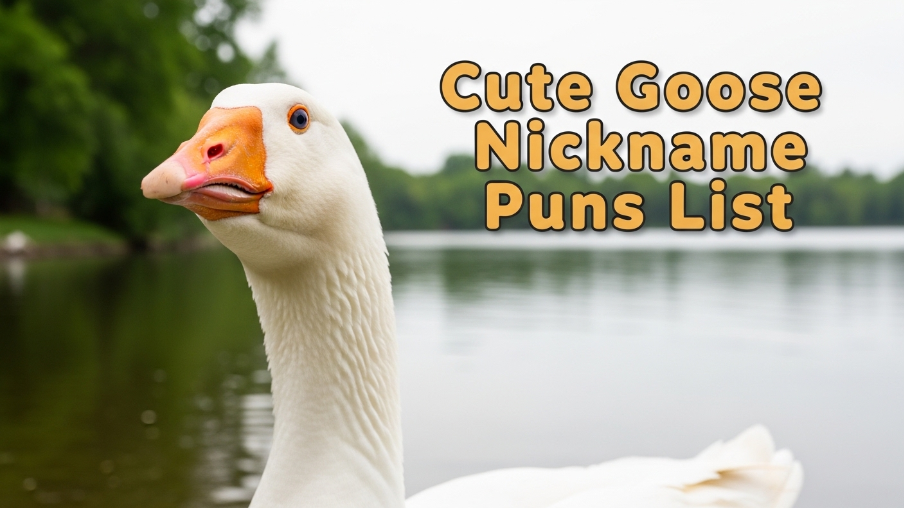 Cute Goose Nickname Puns List