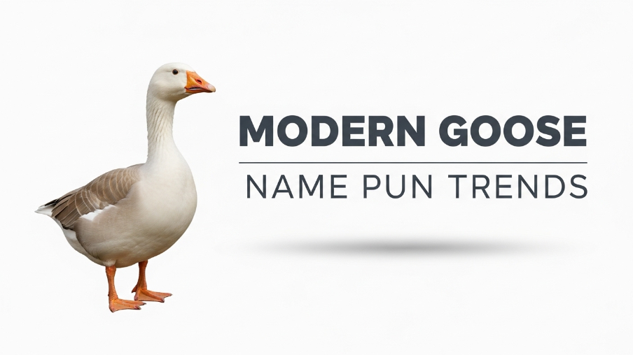 Modern Goose Name Pun Trends