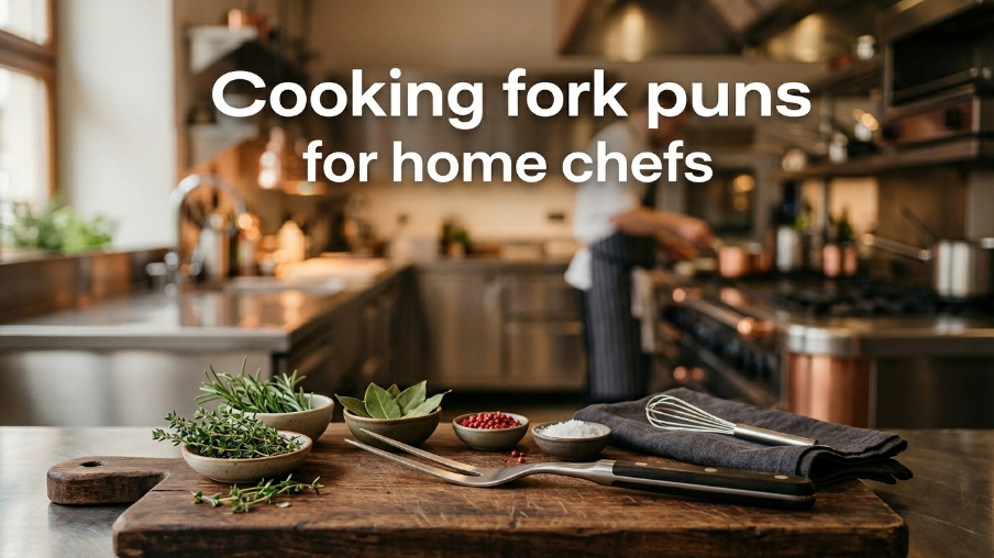 Cooking fork puns for home chefs
