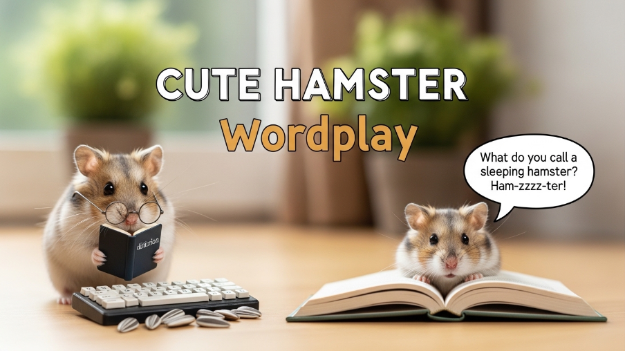 Cute Hamster Wordplay