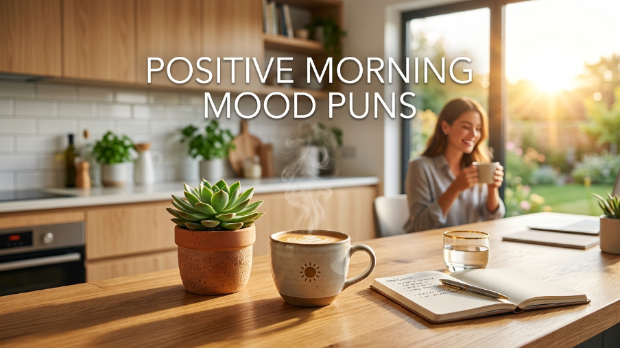 Positive Morning Mood Puns
