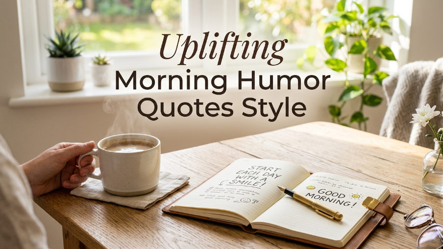 Uplifting Morning Humor Quotes Style