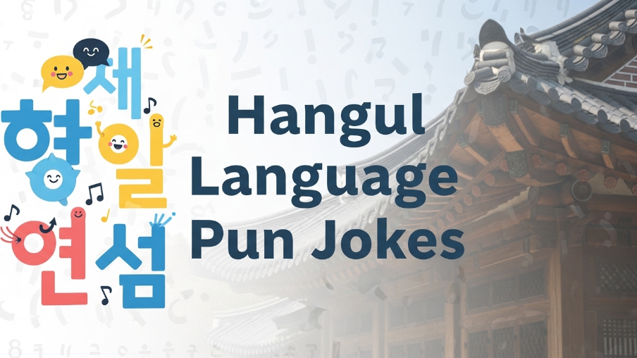 Hangul Language Pun Jokes