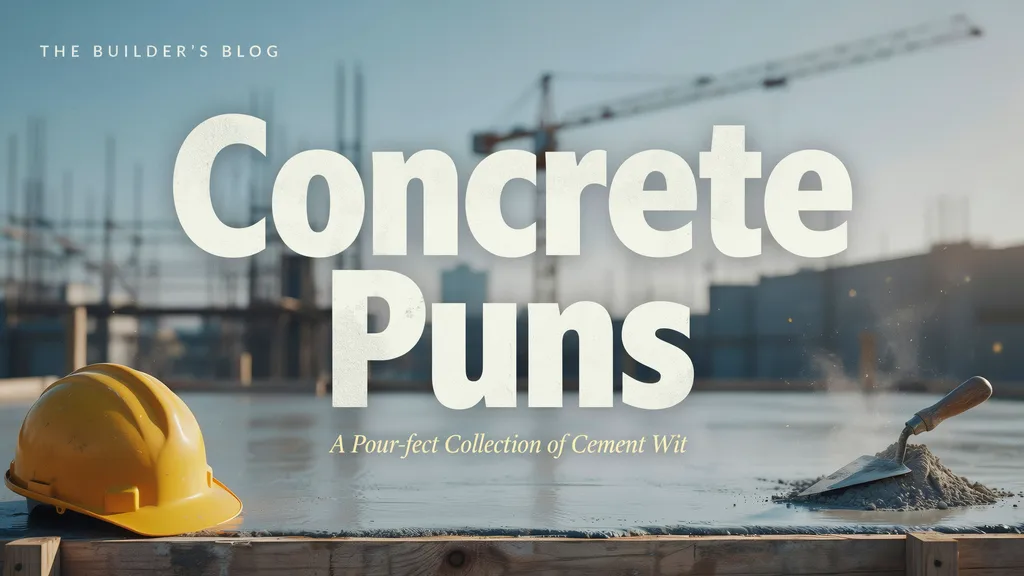 Concrete puns
